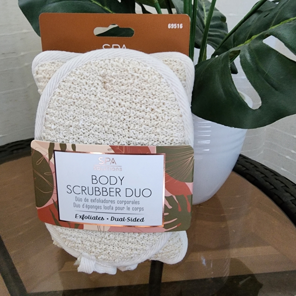Spa Solutions Body Scrubber Duo